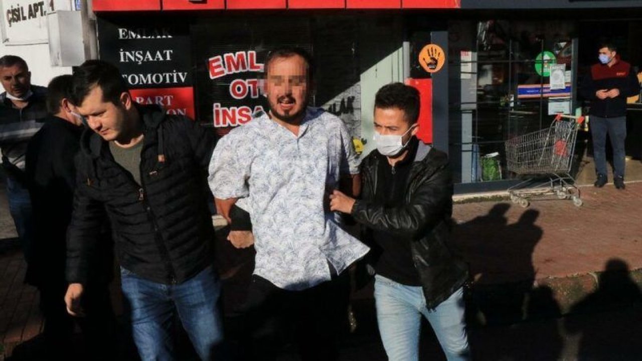 Zonguldak'ta bir öğretmen kelepçeyle hastaneye kaldırıldı