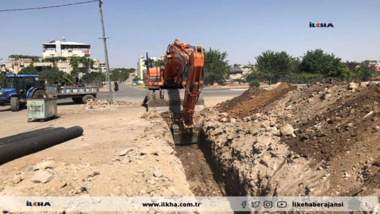 Siirt Belediyesi su ve kanalizasyon çalışmalarına devam ediyor