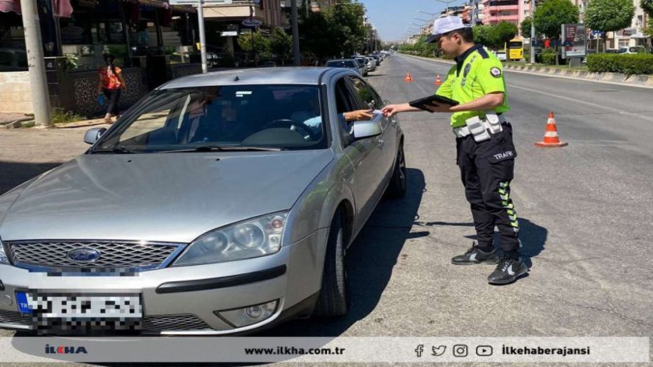 Gaziantep'teki trafik denetiminde 2 bin 940 sürücüye ceza yazıldı