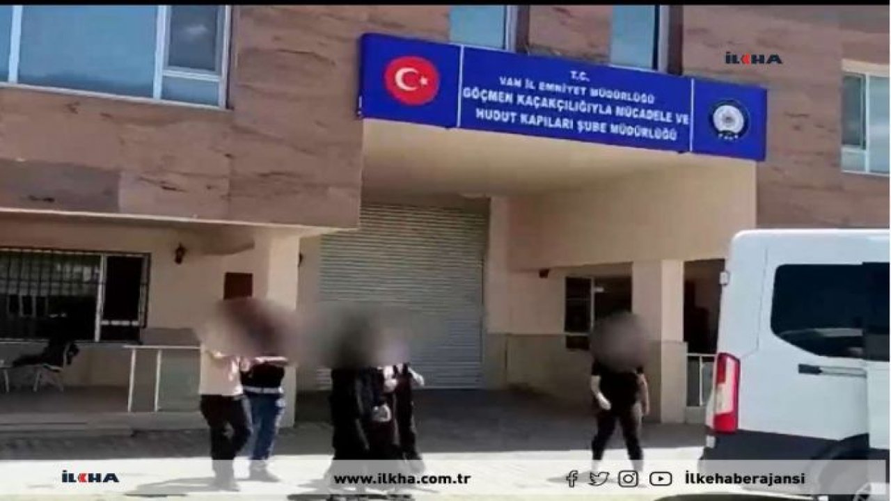 Van’da 8 düzensiz göçmen yakalandı