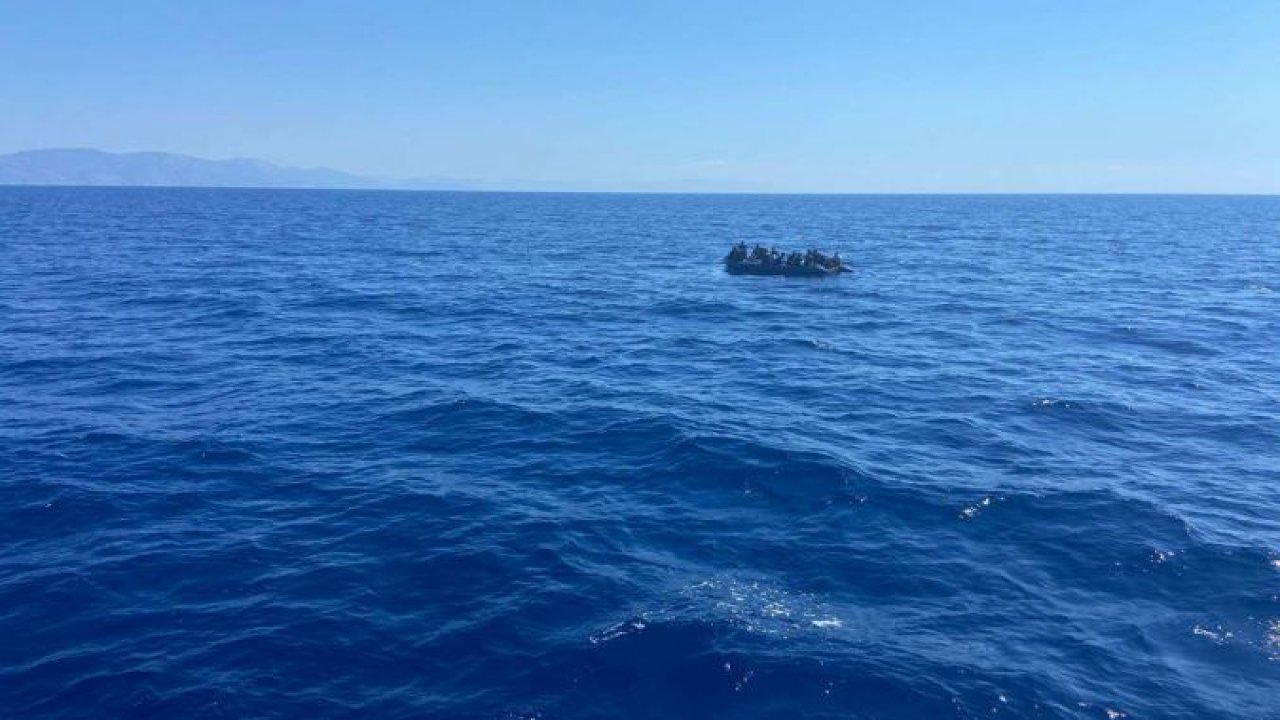 İzmir, Çanakkale ve Aydın'da 188 düzensiz göçmen kurtarıldı