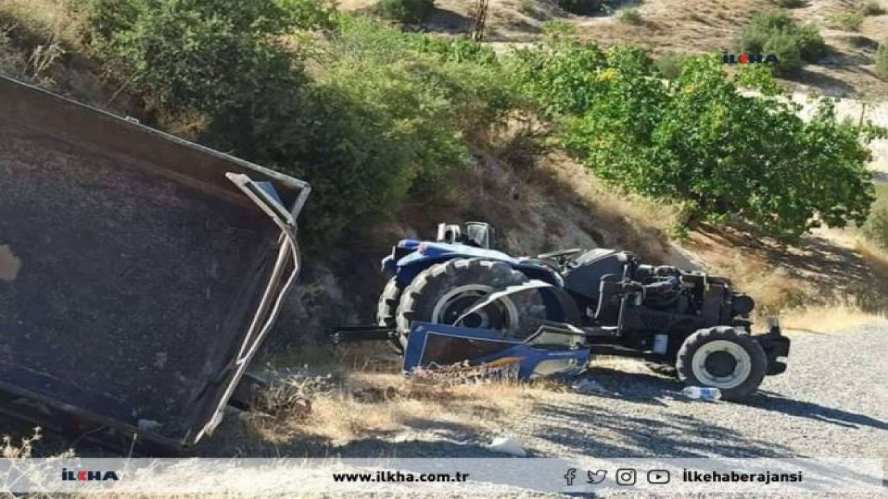 Devrilen traktörün altında kalarak ağır yaralanan genç hayatını kaybetti