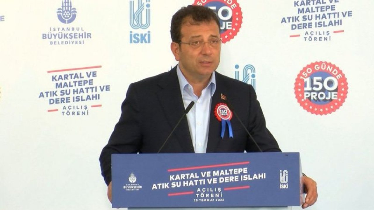 İBB Başkanı Ekrem İmamoğlu açılışta sert konuştu: İstanbulluyu sefaletle baş başa bıraktılar