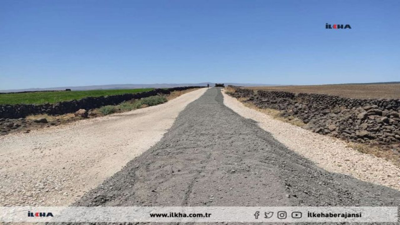 Diyarbakır'da kırsal mahallelerde yollar yenileniyor