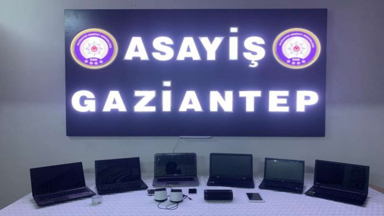 Gaziantep’te hırsızlık olayına karışan 3 kişi gözaltına alındı