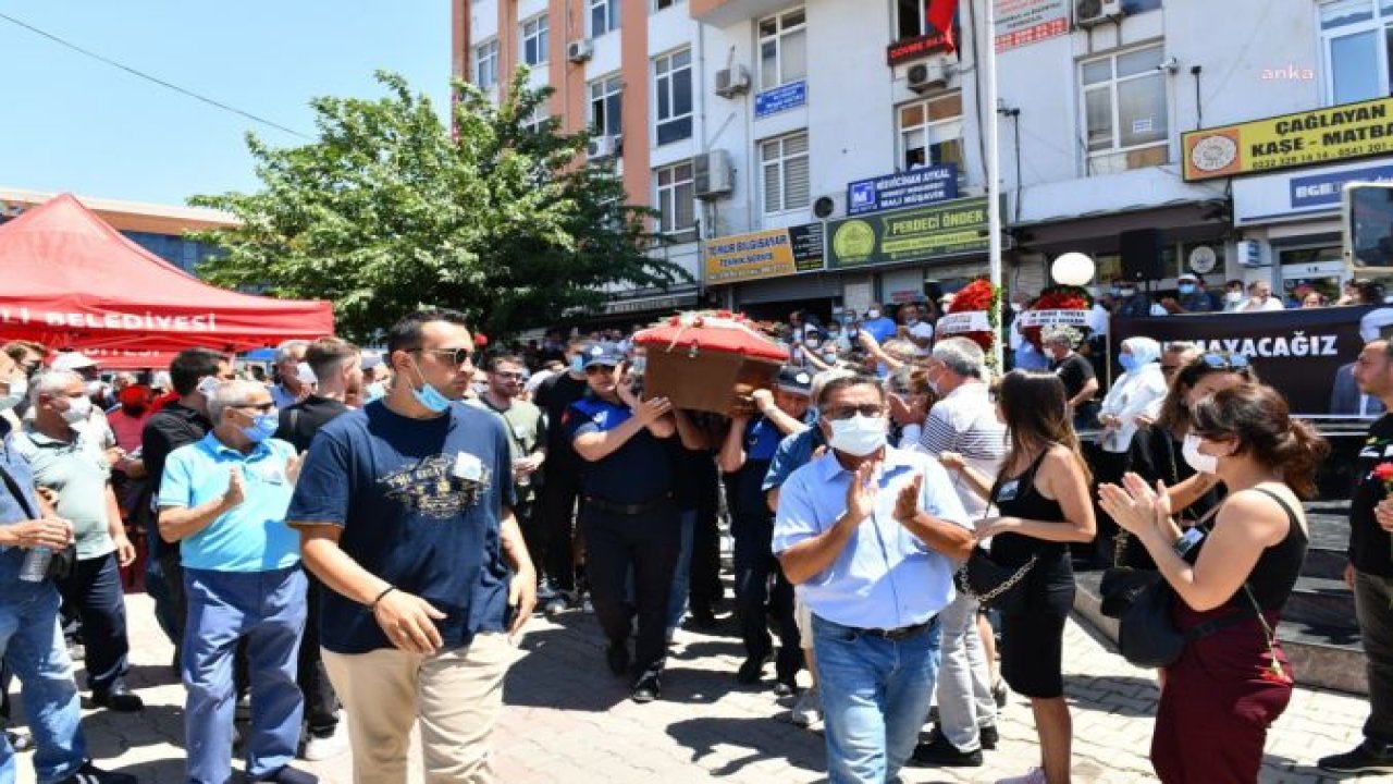 ESKİ ÇİĞLİ BELEDİYE BAŞKANI METİN SOLAK SON YOLCULUĞUNA UĞURLANDI