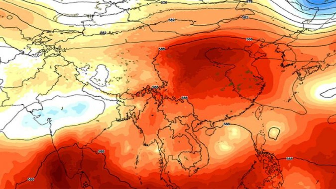 Çin'de sıcak hava etkili oluyor