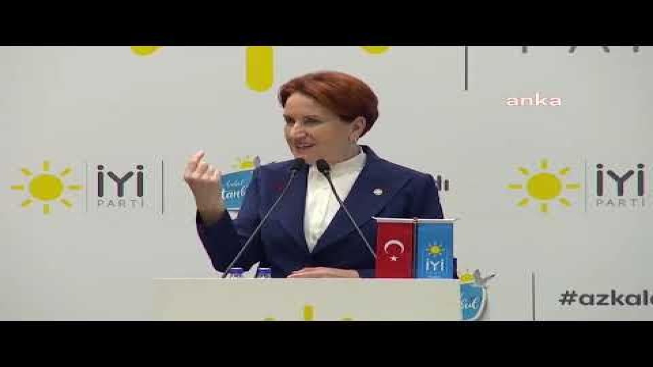 AKŞENER İSTANBUL’DA: “100 LİRAYA UYUŞTURUCU SATILIYORSA BU ÜLKEDE, BAZILARI GÖREVİNİ YERİNE GETİRMİYOR DEMEKTİR. HER YERDE ANNELERİN ŞİKÂYETİ UYUŞTURUCU”