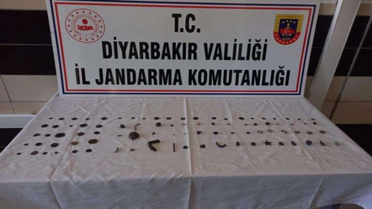 Diyarbakır'da tarihi eser operasyonu