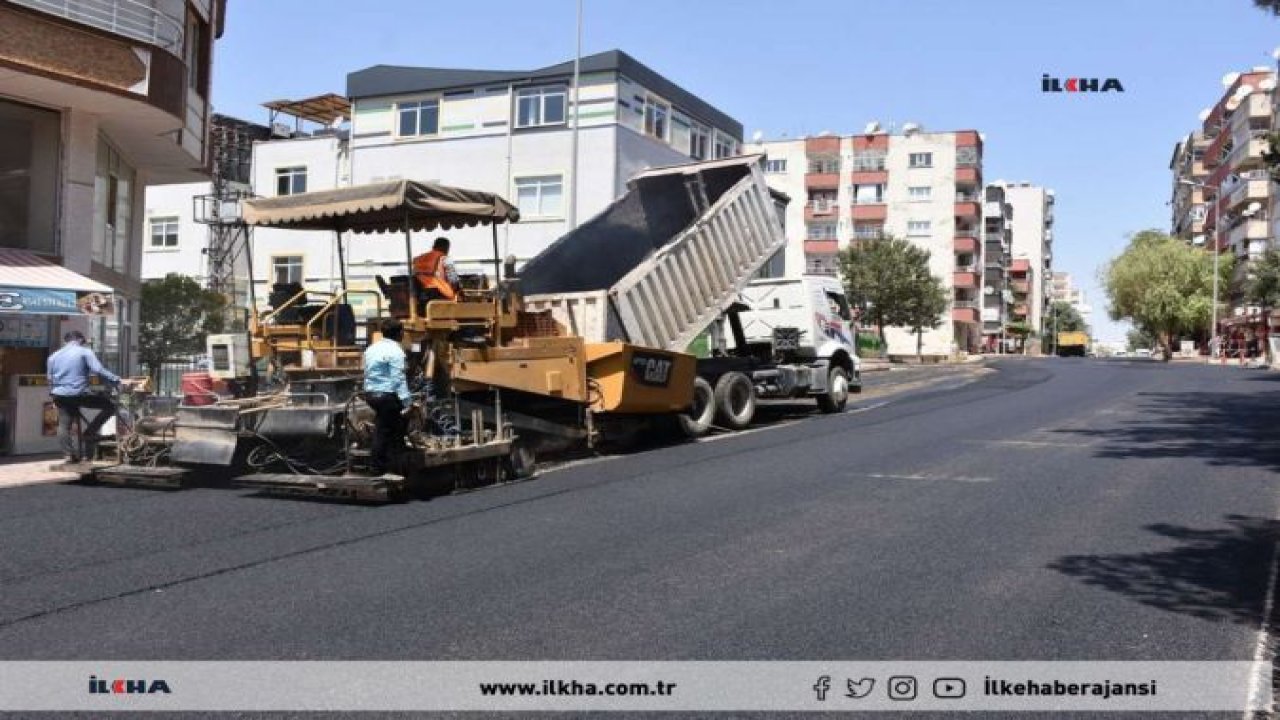 Siirt’te asfalt çalışmaları devam ediyor