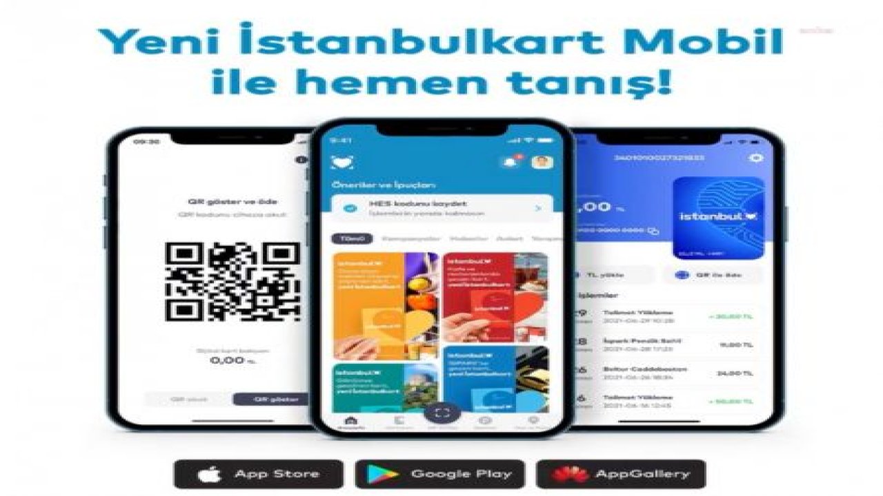 İSTANBULKART MOBİL QR KODLA ÖDEME ÖZELLİĞİ ARTIK MARMARAY’DA DA KULLANILABİLECEK