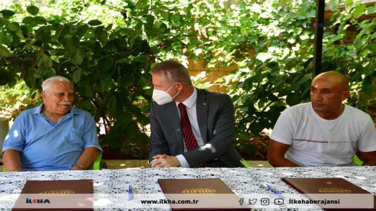 Gaziantep’te yapılacak olan okul için protokol imzalandı