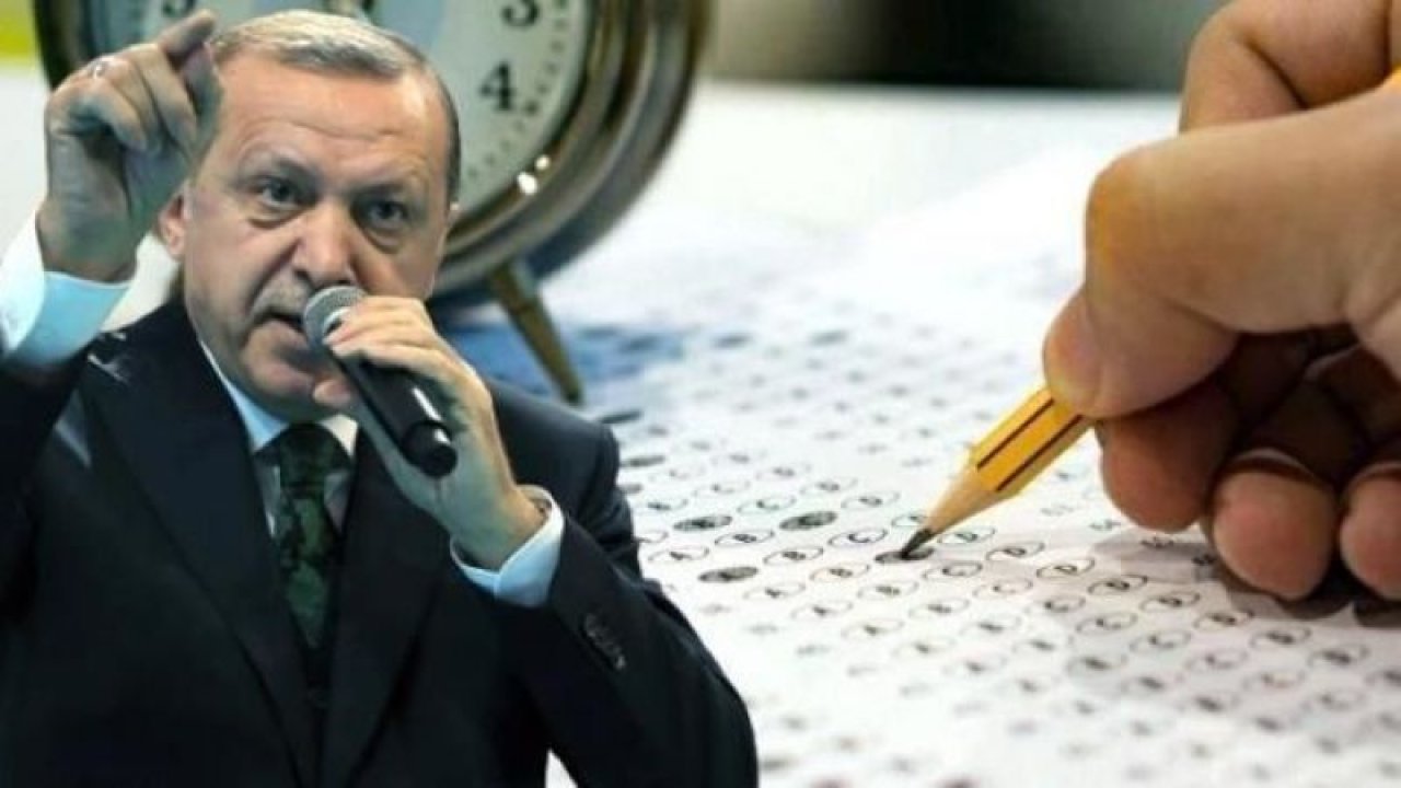 KPSS fiyaskosu Türkiye'yi karıştırdı! Erdoğan da konuya dahil oldu! İnceleme başlatıldı