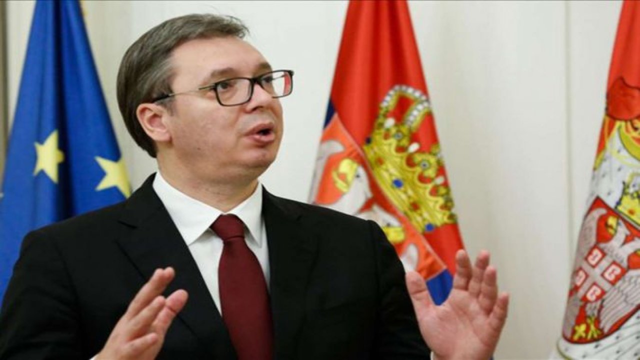 Vucic'ten gerilimi tırmandıran açıklama: Kosova, uluslararası hukuka göre Sırbistan'ın bir parçası