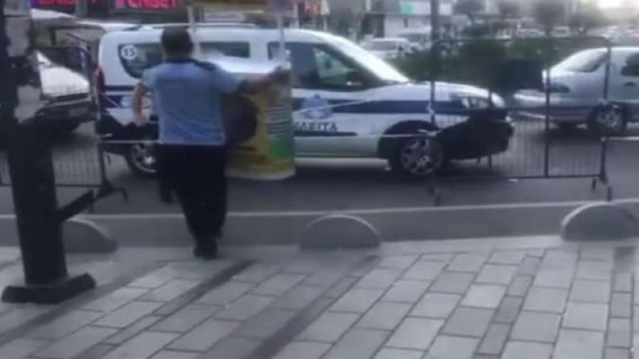 Zabıta ekipleri SMA'lı bebek için kurulan standa el koydu