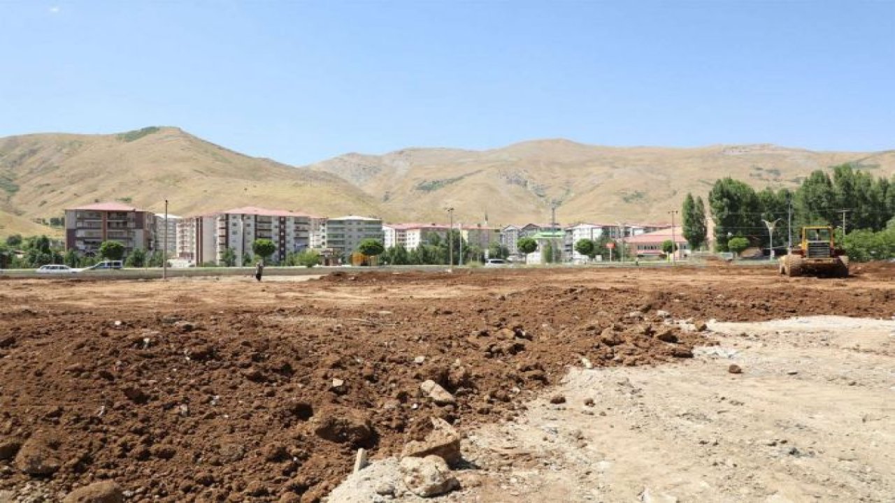 Bitlis’te 2 büyük park inşa ediliyor